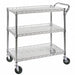 Commercial Utility Cart 3-Shelf NSF