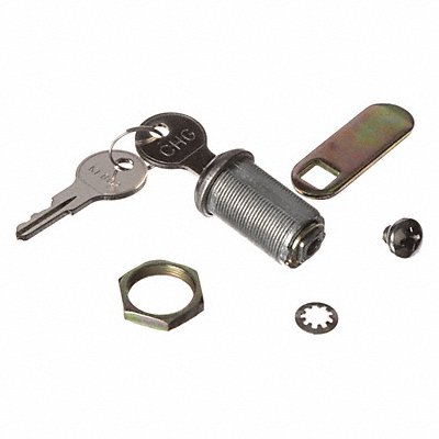 Cam Lock Keyed Alike 1-1/8 Silver