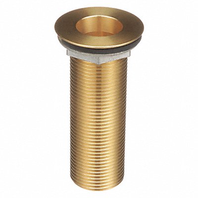 Brass Drain 4 L 1-3/8 Dia 2 Flange