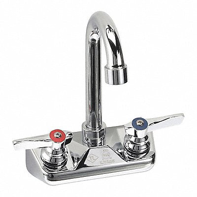 OC Wall Mount Faucet 4 CV with 3-1/2 