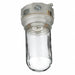 Alum Surface Mt Refrig Light Clear Glass