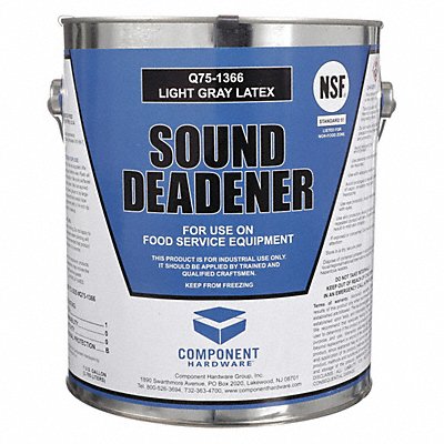 Latex Sound Deadener Can 1 gal Gray