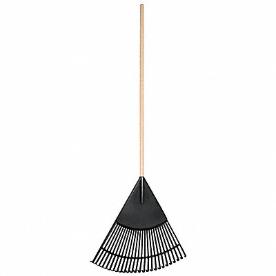 Leaf Rake 26 Tines Wood 24 W Tines