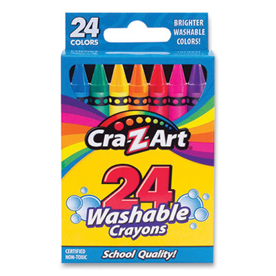 CRAYON,WASHABLE,24,COUNT