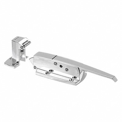 Polished CP Walk-In Door Safety Latch wi