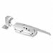 Polished CP Walk-In Door Safety Latch wi