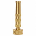 Hvy Duty Solid Br Twist Hose Nozzle PK2