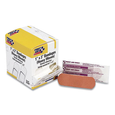 BANDAGES,HVY WVN,1X3,50PK