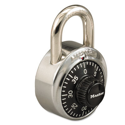 PADLOCK,COMBINATION,BK ,S