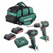 Cordless Combination Kit 2 Tools 18V DC