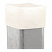 Safety End Cap 1-5/8 X1-5/8 White PK10