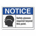 Notice Sign 7 inx10 in Non-PVC Polymer