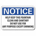 Rflctv Cleaning Notice Sign 7x10in Alum