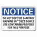 Accident Prevention Notice Sign 10x14in