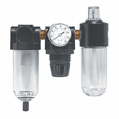 Mini Filter/Regulator/Lube Combo 1/4 