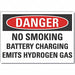 Danger Sign 7 in x 10 in Non-PVC Polymer
