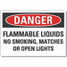 Danger Sign 7 inx10 in Non-PVC Polymer
