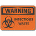 Danger Sign 7 in x 10 in Aluminum