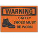 Warning Sign 10in x 14in Non-PVC Polymer