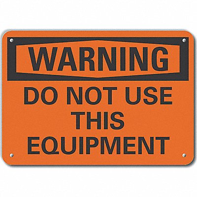 Rflct Accdnt Prevent Warn Sign 7x10in