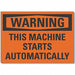 Mach Operation Warn RflctvLbl 3.5x5in
