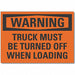 Loading Unloading Warning Lbl 3.5x5in