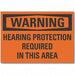 Warning Sign 7inx10in Non-PVC Polymer