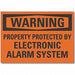 Warning Sign 10 x 14 in Non-PVC Polymer