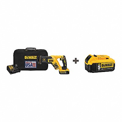 Cordless Recip Saw Kit 2900 SPM 20VDC