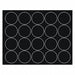 Magnetc Circles 3/4 Black PK20