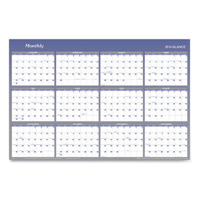 CALENDAR,2SIDED,ERASABLE