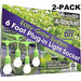 LED Ready Corded Lighti Four Socket PK2