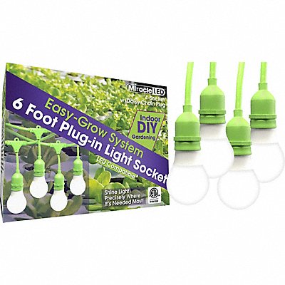 LED Ready Corded Lighti Four Socket PK4