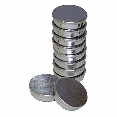 Super Magnets 1 Silver PK10