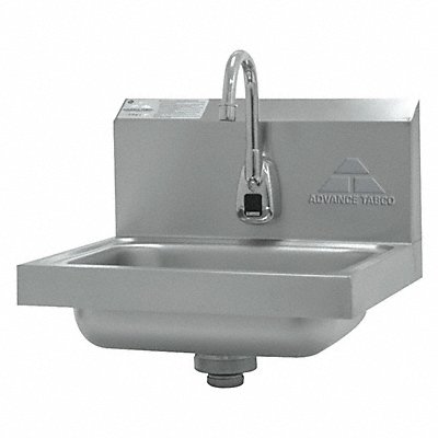 Hands-Free Hand Wash Sink 14x10x5 