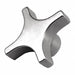 Alum Clamp Knob Nose Stud M10 51mm dia.