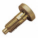 Brass Knrl Lck Knob Nose P 1/4-20 