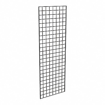 Wire Grid Panel Black 2 ft x 6 ft PK3