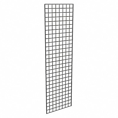 Wire Grid Panel Black 2 ft x 7 ft PK3