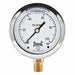 Qual Ss/Br Gauge 2.5 1/4Lm 0-100Psi