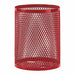 Park Portable Trash Receptacle Red