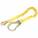 Shock-Absorbing Lanyard Yellow