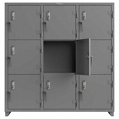 Locker 72 W 24 D 75 H Assembled