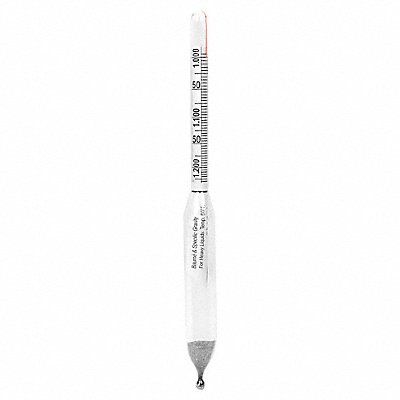 Hydrometer Specific Gravity/Baume 165mmL