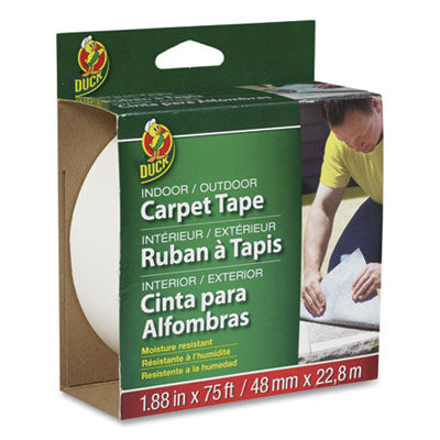 TAPE,DUCK CARPET,WH