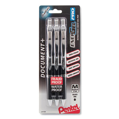 PEN,MEDIUM,PRO,3/PK,BK