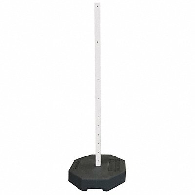 Sign Base Post Rubber 60 lb.