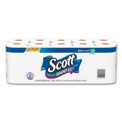 TISSUE,SCOTT,BTH,20/PK,WH