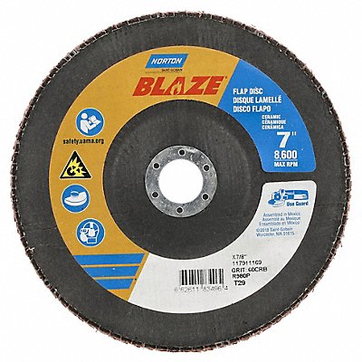 Flap Disc Ceramic Type 29 7 dia