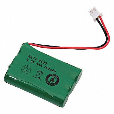 Battery 3.6V Nickel Metal Hydride Ul